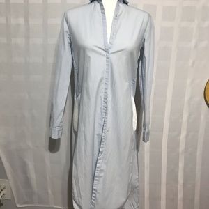 Zara long button down